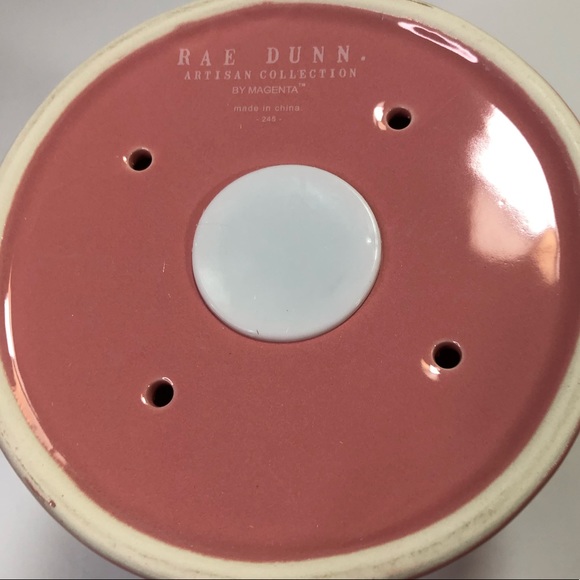 Rae Dunn Beauty Queen Ceramic Pink Birdhouse - Picture 3 of 7